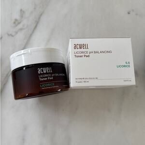 Acwell Licorice ph Balancing Toner Pad 70 Count